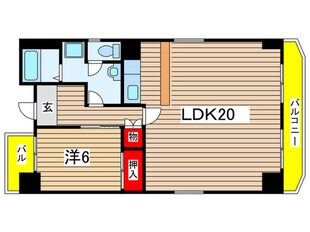 サンシティ桜山の物件間取画像